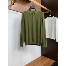 로로피아나 남성 라운드넥 울 스웨터 001-279329
