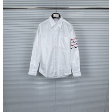 톰브라운 옥스포드 자수 강아지 셔츠 001-279355