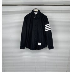 톰브라운 TB 네 줄 옥스포드 반팔 셔츠 001-279417