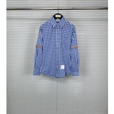 톰브라운 코튼 체크 셔츠 001-279426