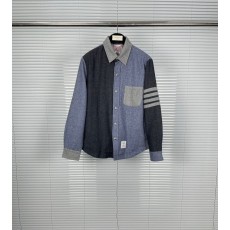 톰브라운 포스트라이프 패치 셔츠 자켓 001-279472