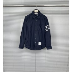 톰브라운 동물 자수 셔츠 001-279495
