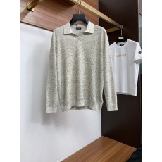 제니아 남성 라운드넥 니트 울 긴팔 스웨터 001-279558