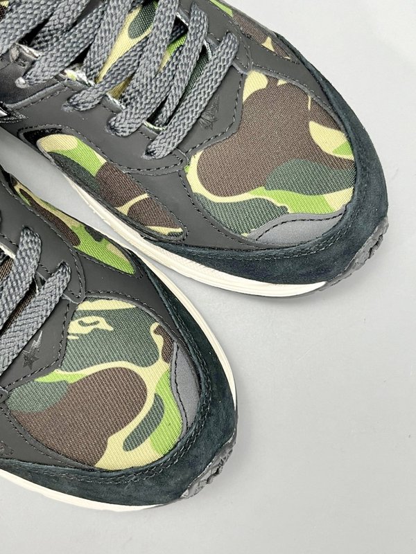 뉴발란스 BAPE 콜라보 레트로 로우탑 러닝화 001-279742