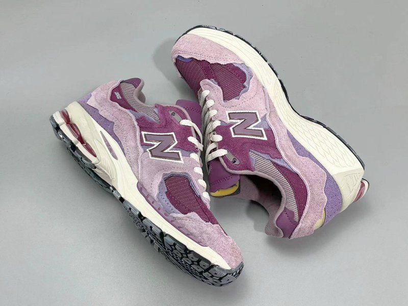 New Balance 2002R 핑크퍼플 디컨 러닝화 001-279797