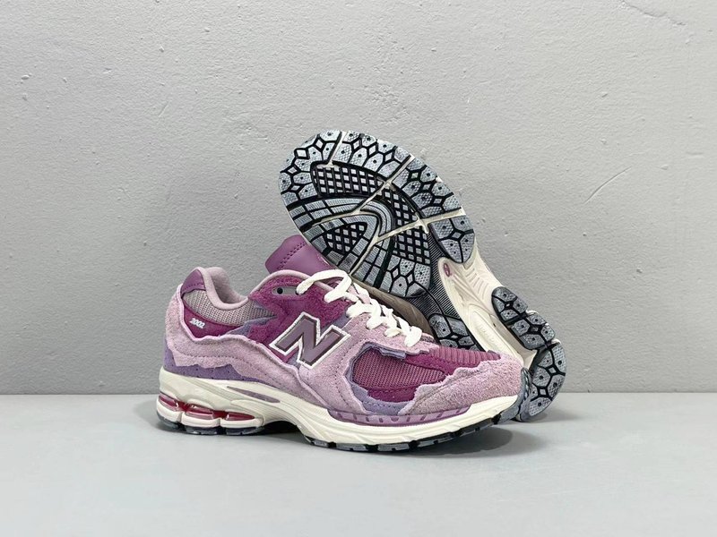 New Balance 2002R 핑크퍼플 디컨 러닝화 001-279797