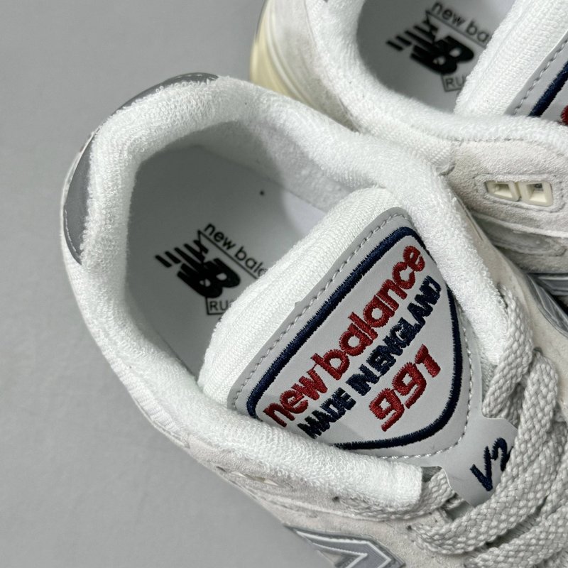 New Balance 로우탑 러닝화 남성용 그레이/화이 001-279843