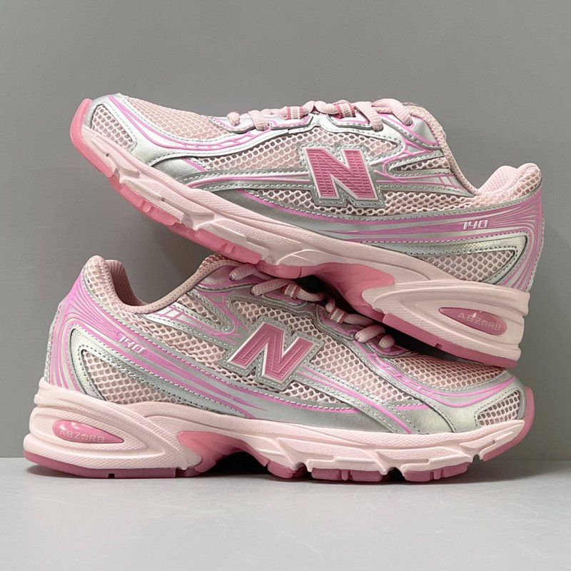 New Balance 여성용 핑크색 캐주얼 러닝화 001-279885