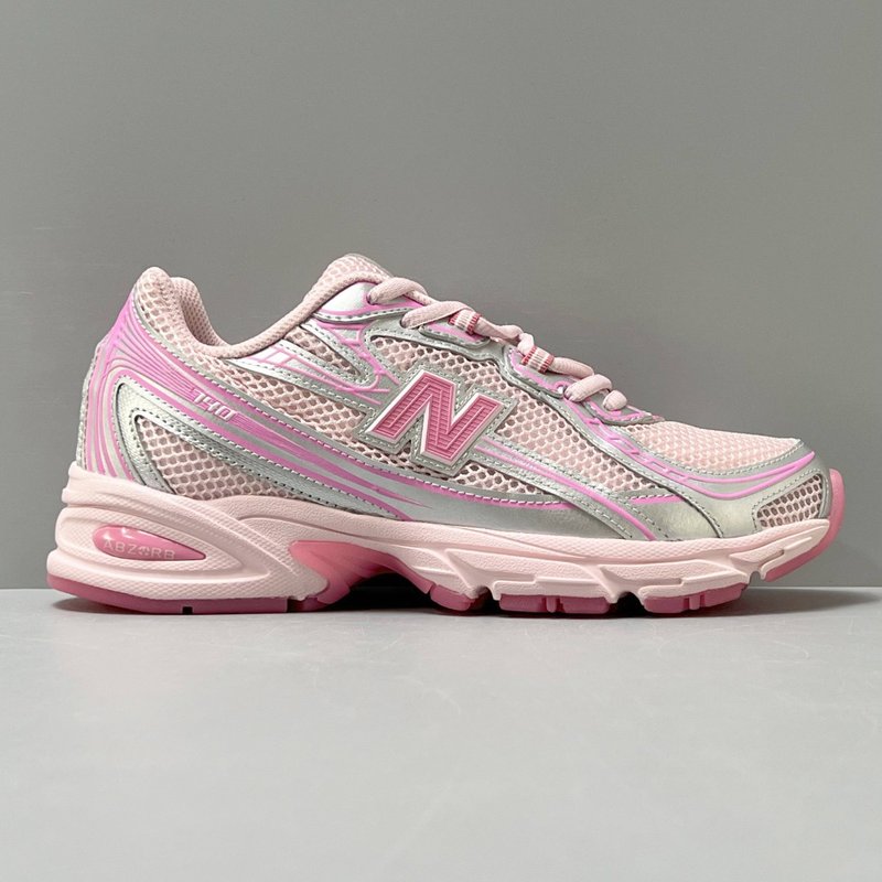 New Balance 여성용 핑크색 캐주얼 러닝화 001-279885