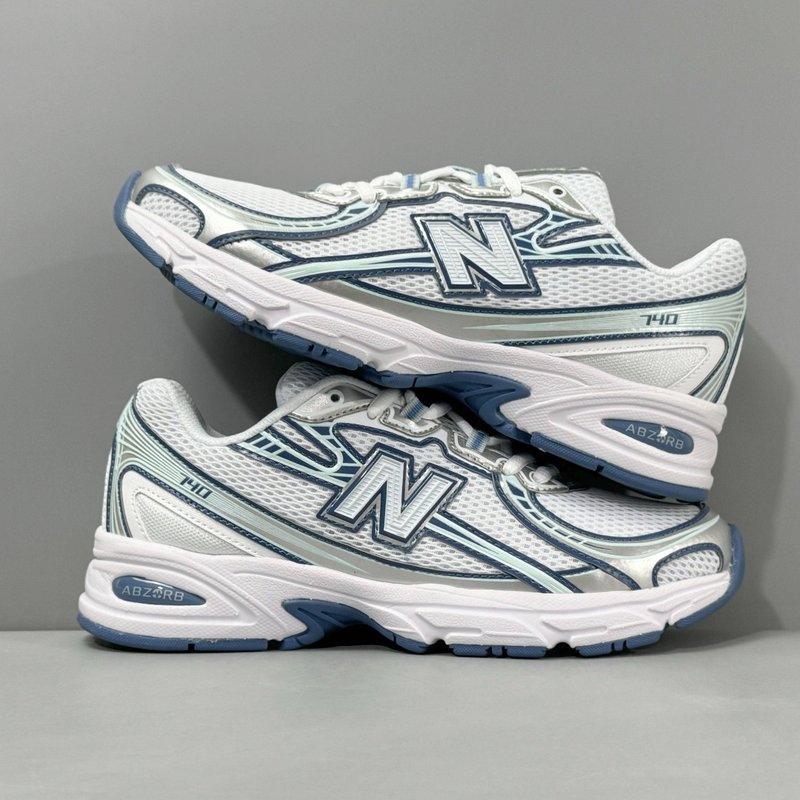 뉴발란스 NB740 로우탑 러닝화 화이트블루 001-279890