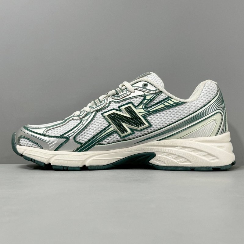 New Balance 740 화이트그린 러닝화 001-279891