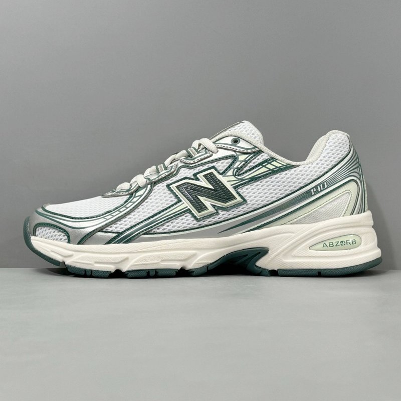 New Balance 740 화이트그린 러닝화 001-279891