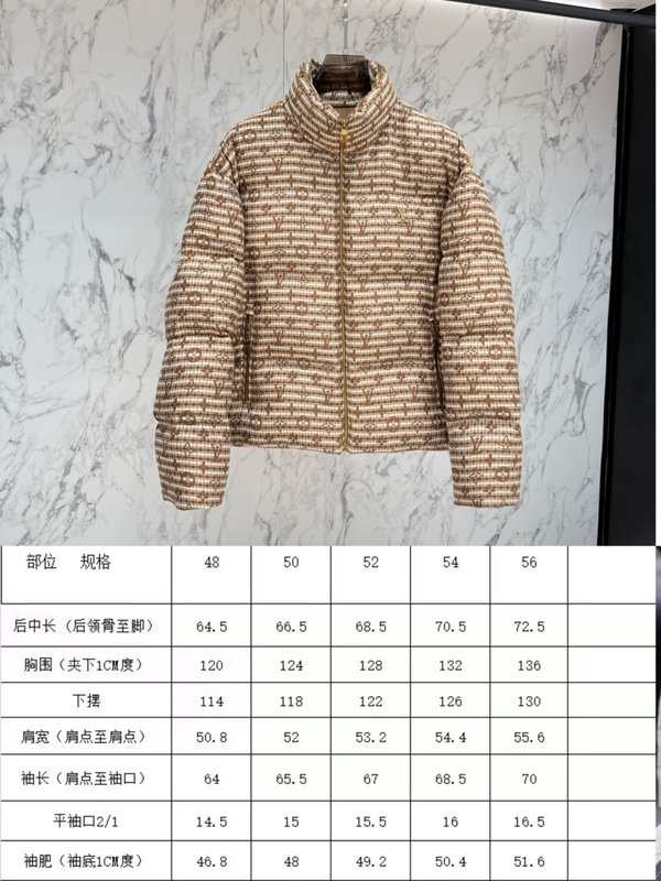 LV 다운 재킷 패션 디자이너 스타일 001-279966