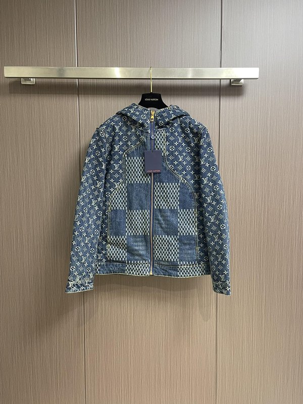 LV 페이즐리 데님 다운 자켓 001-279977