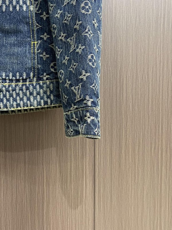 LV 페이즐리 데님 다운 자켓 001-279977