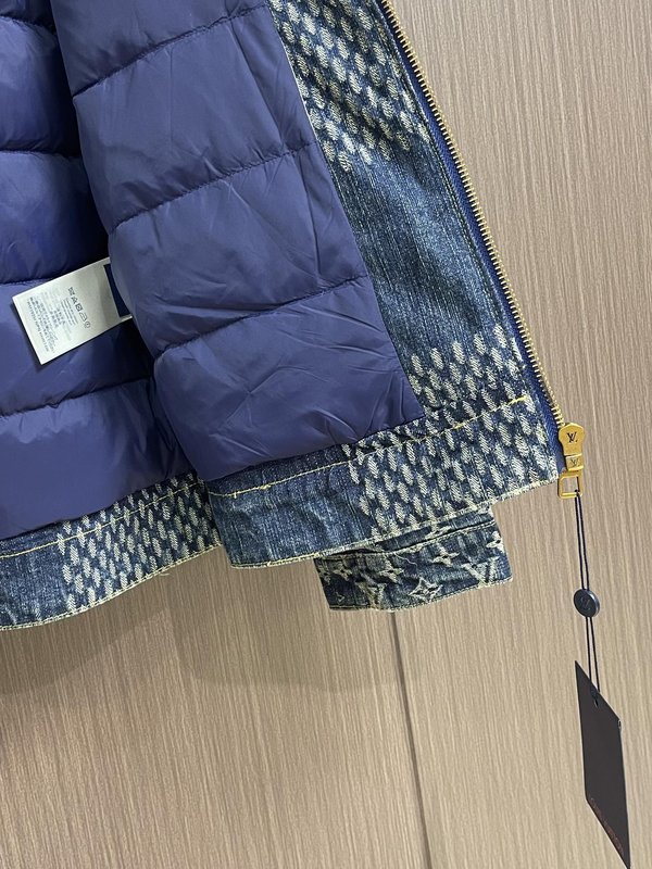 LV 페이즐리 데님 다운 자켓 001-279977