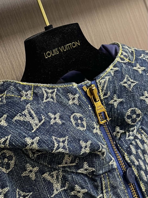 LV 페이즐리 데님 다운 자켓 001-279977