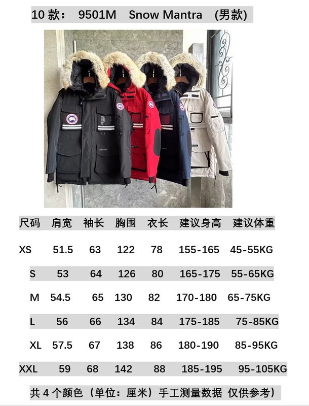 Canada Goose Snow Mantra 후드 파카 001-280107