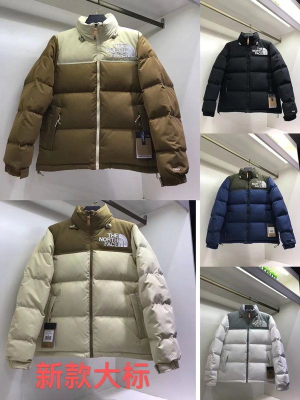 노스페이스 빅로고 로고 자수 패딩 점퍼 001-280145