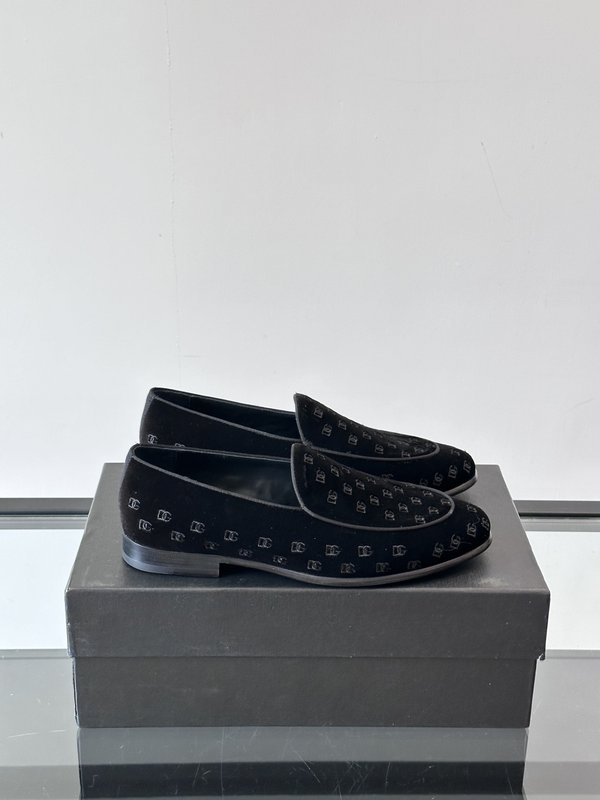 D&G 남성 정장 캐주얼 가죽 신발 001-280256
