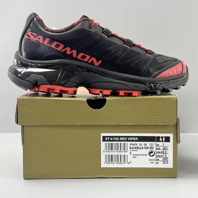 살로몬 XT-4 OG 로우탑 하이킹 슈즈 001-280443