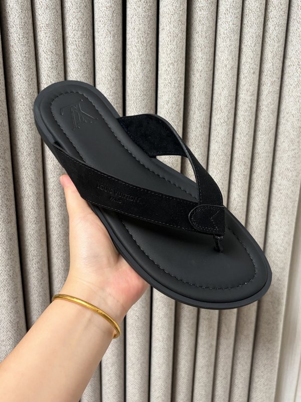 루이비통 남성 엠보싱 슬리퍼 001-280510
