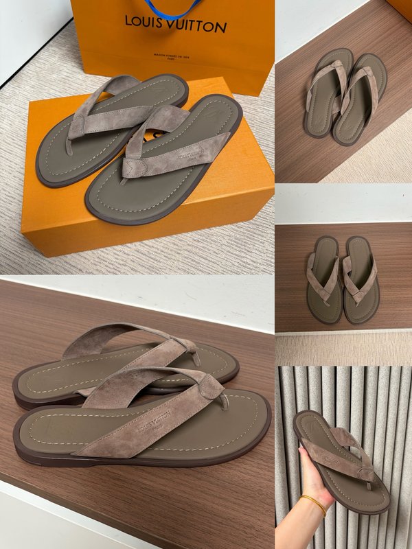 LV 남성용 엠보 슬리퍼 001-280511