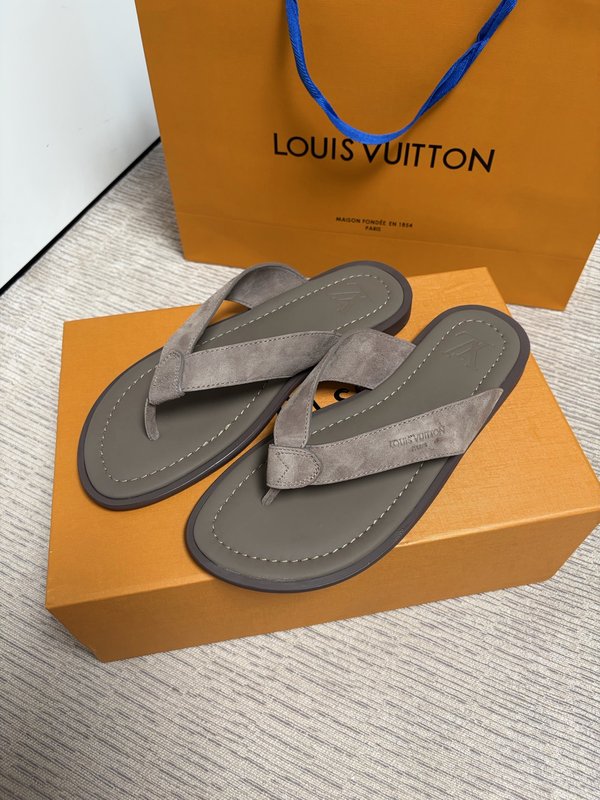 LV 남성용 엠보 슬리퍼 001-280511