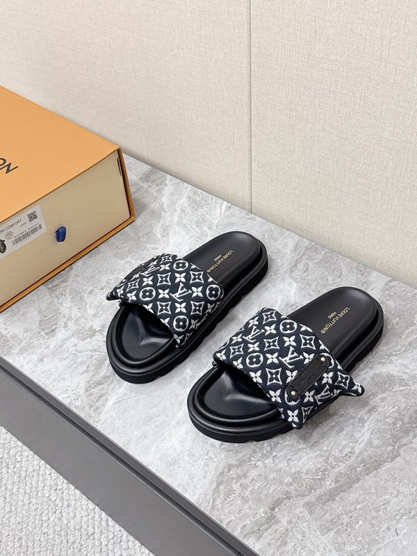 LV 커플 데님 슬리퍼 001-280517