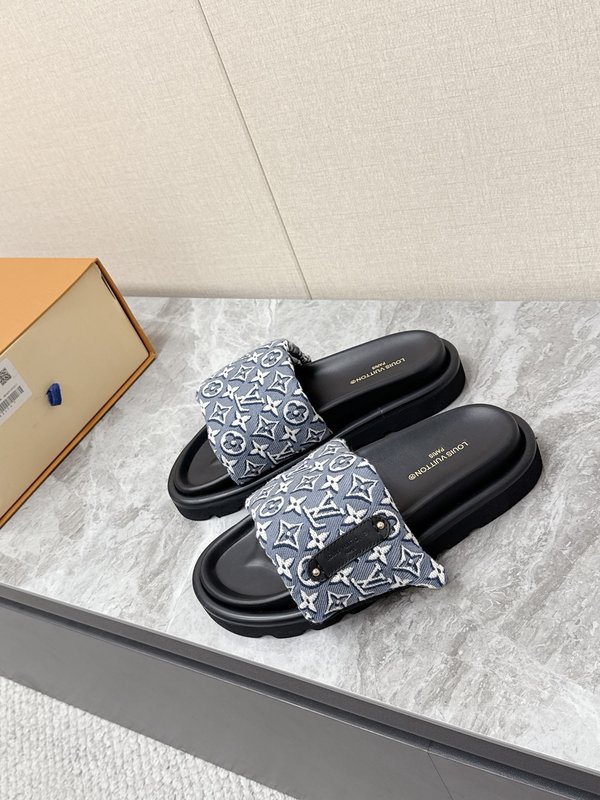 LV 커플 데님 슬리퍼 001-280520