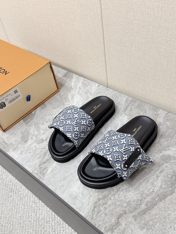 LV 커플 데님 슬리퍼 001-280520