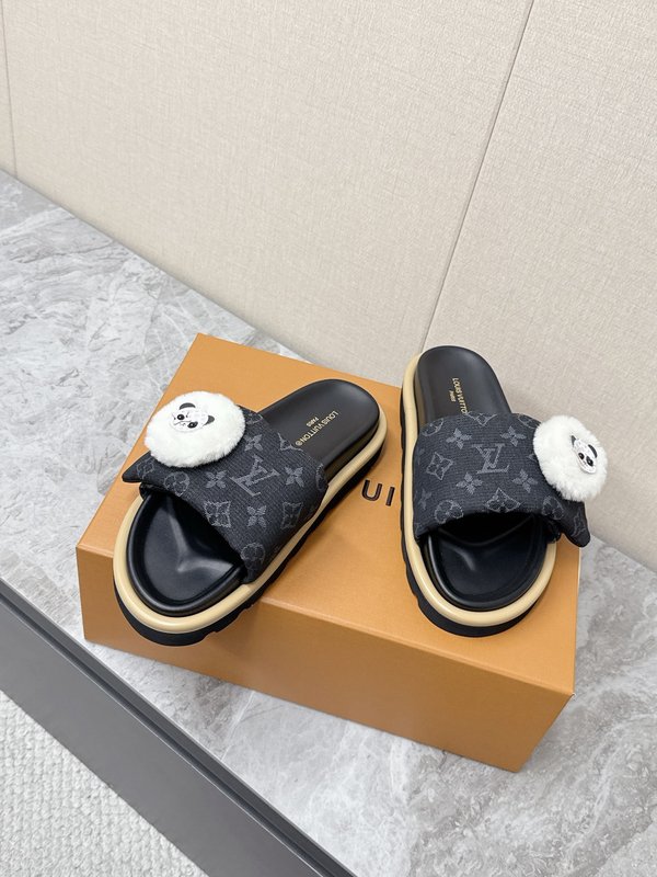 LV 신상 커플 데님 슬리퍼 001-280523