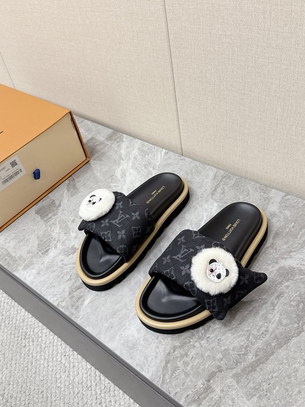 LV 신상 커플 데님 슬리퍼 001-280523