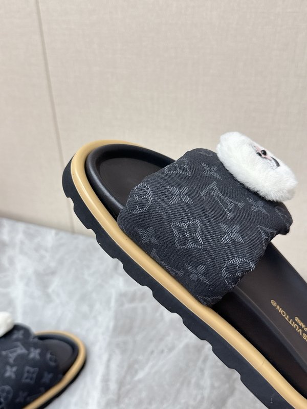 LV 신상 커플 데님 슬리퍼 001-280523