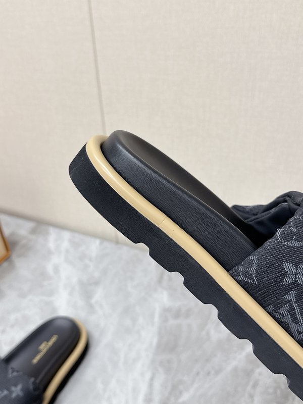 LV 신상 커플 데님 슬리퍼 001-280523