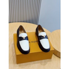 LV 수제 로퍼 천연가죽 밑창 001-280582