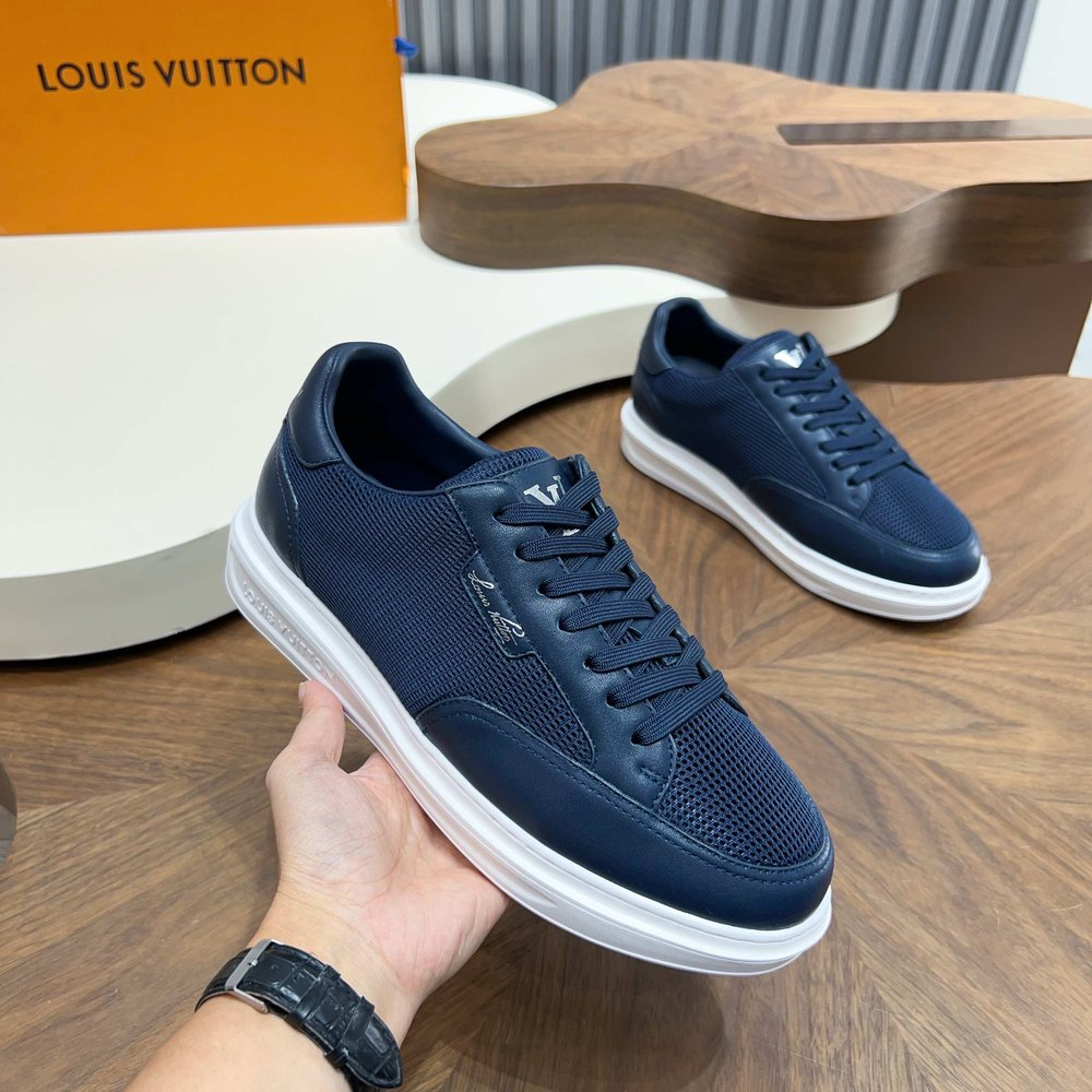 LV 트레이너 스니커즈 블루 화이트 001-280705