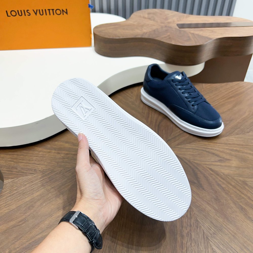 LV 트레이너 스니커즈 블루 화이트 001-280705