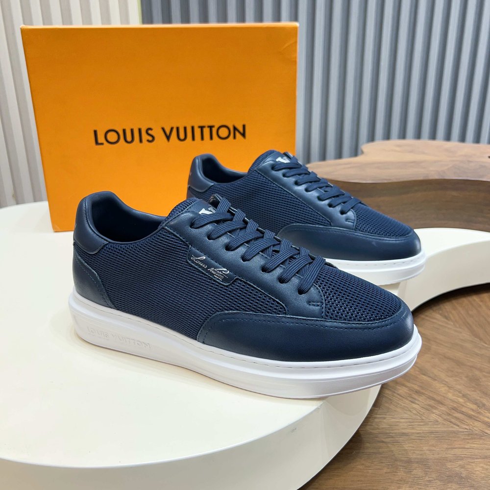 LV 트레이너 스니커즈 블루 화이트 001-280705
