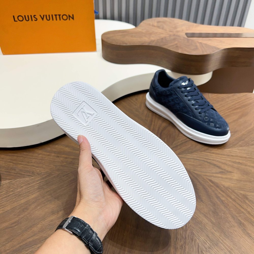 LV 트레이너 스니커즈 블루 화이트 001-280707