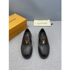 루이비통 남성 비즈니스 캐주얼 더비 모카신 001-280733