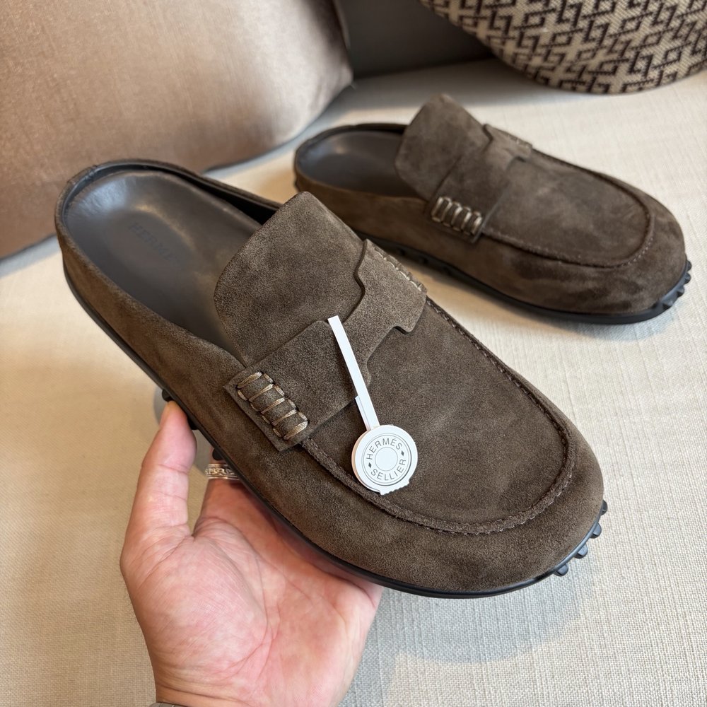 HERMES 26년 가을 로퍼 슬리퍼 001-280823