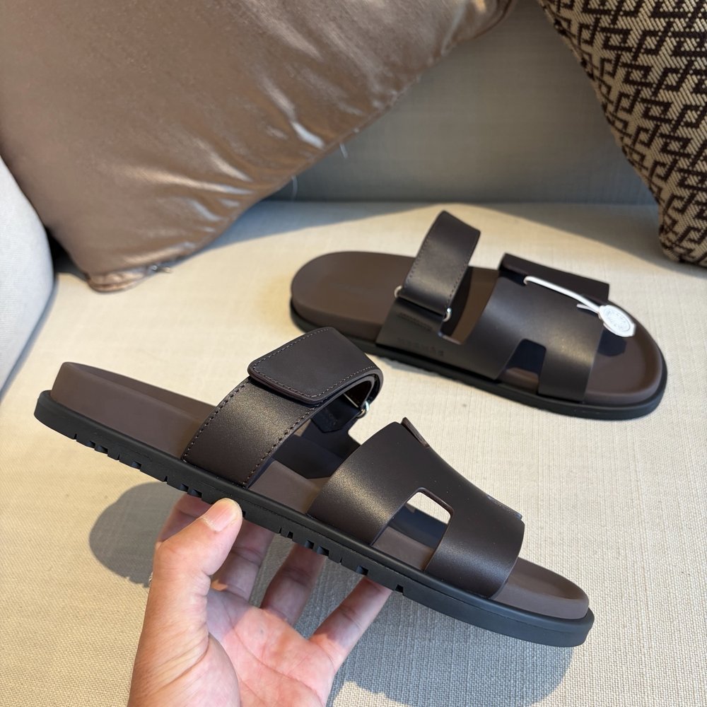 에르메스 검정색 슬리퍼 001-281014