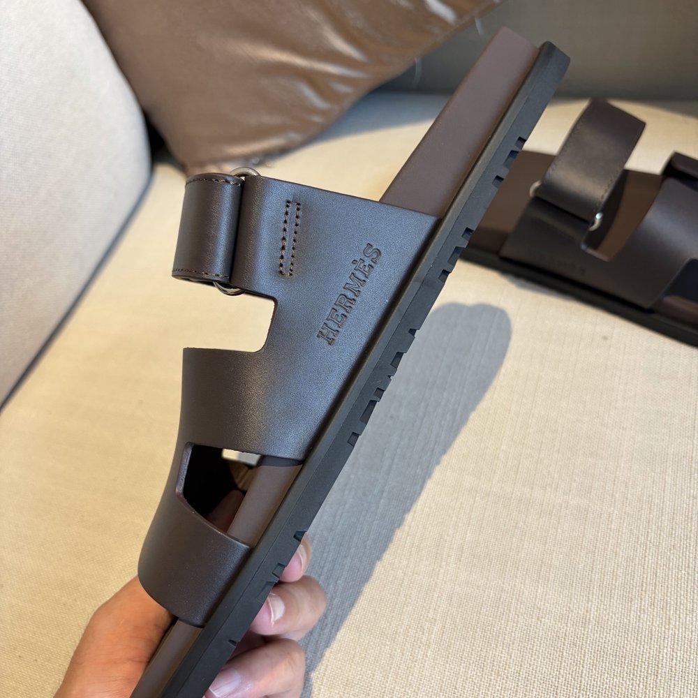에르메스 검정색 슬리퍼 001-281014