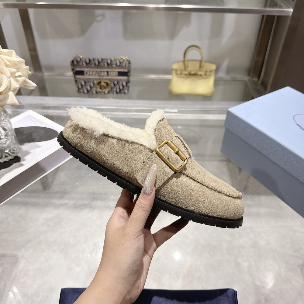 프라다 양모 보켄 슬리퍼 001-281028