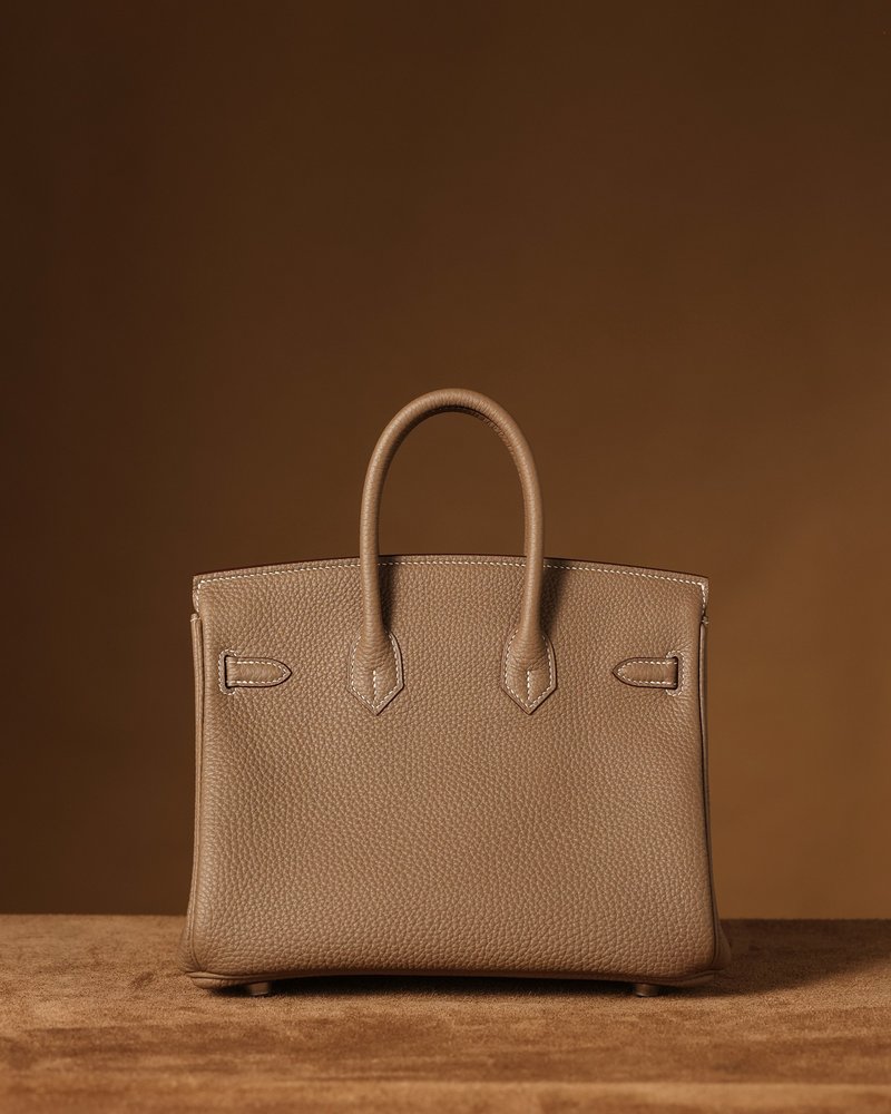 에르메스 버킨 25cm 엘레팡트 그레이 실버 하드웨어 001-282491