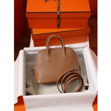 에르메스 볼리드 보스턴백 19cm 염소가죽 버드우드 실 001-282499