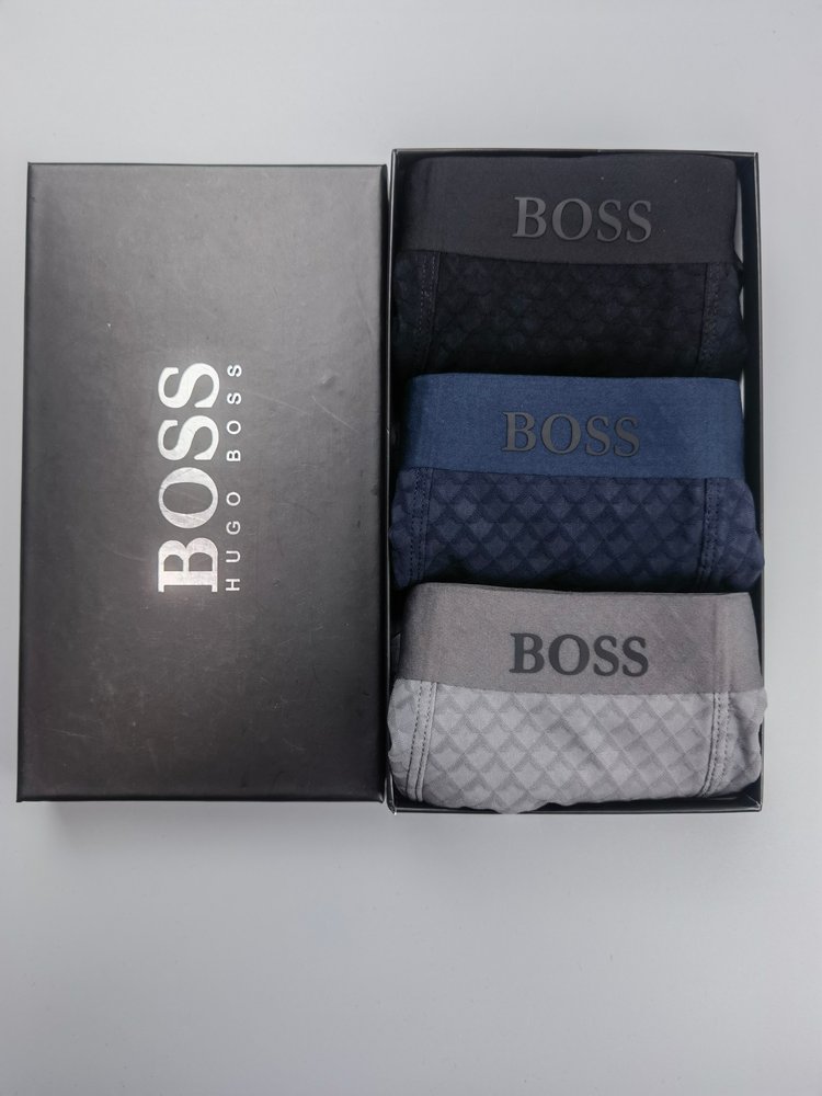 BOSS 3D 젤 프린트 남성 팬티 3팩 001-282916