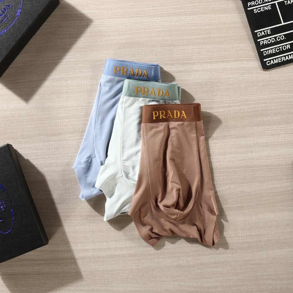 남성 모달 무봉제 팬티 3매입 세트 001-282926