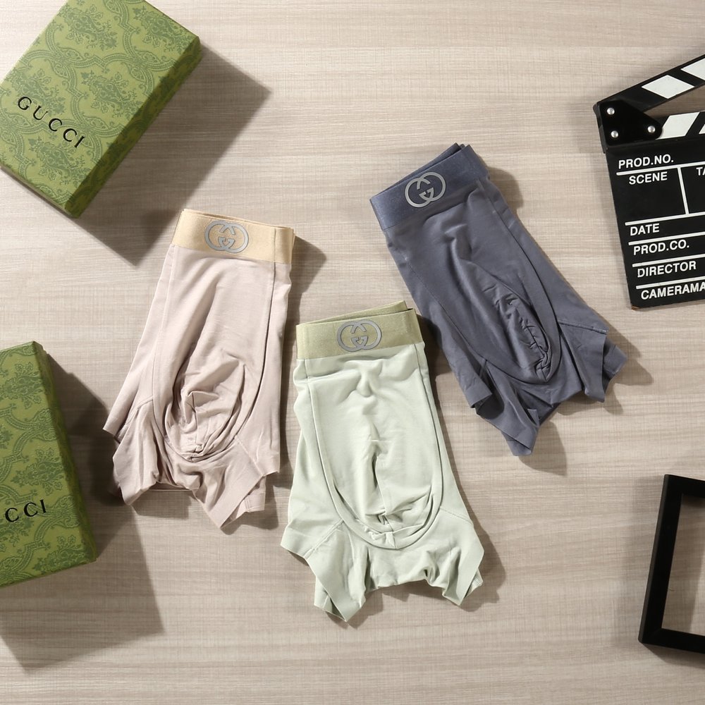 남성 모달 팬티 3팩 (L-4XL) 001-282928